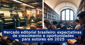 Mercado editorial brasileiro: expectativas de crescimento e oportunidades para autores em 2025