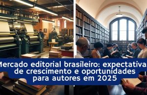 Mercado editorial brasileiro: expectativas de crescimento e oportunidades para autores em 2025