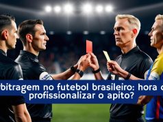 Arbitragem no futebol brasileiro: hora de profissionalizar o apito?