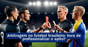 Arbitragem no futebol brasileiro: hora de profissionalizar o apito?