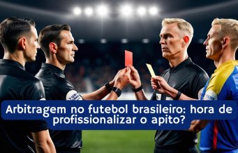 Arbitragem no futebol brasileiro: hora de profissionalizar o apito?