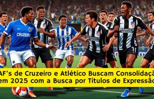 SAF’s de Cruzeiro e Atlético Buscam Consolidação em 2025 com a Busca por Títulos de Expressão