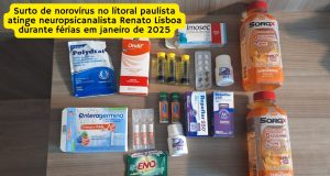 Surto de norovírus no litoral paulista atinge neuropsicanalista Renato Lisboa durante férias em janeiro de 2025