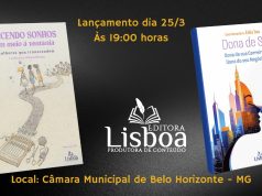 Noite de Homenagens às Mulheres Escritoras da Editora Lisboa e Lançamento dos Livros “Dona de Si” e “Tecendo Sonhos em Meio à Ventania – Mulheres que transcendem”