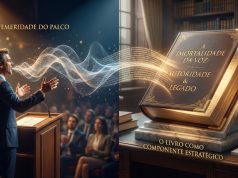 A imortalidade da voz: por que o LIVRO é o componente estratégico definitivo na consolidação de palestrantes de alto nível