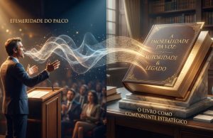 A imortalidade da voz: por que o LIVRO é o componente estratégico definitivo na consolidação de palestrantes de alto nível