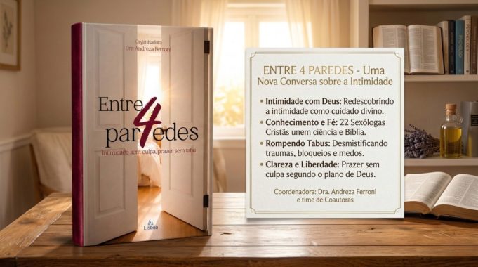 Livro “Entre 4 paredes” rompe o silêncio sobre a sexualidade cristã e ganha lançamento na avenida Paulista