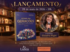 Editora Lisboa e Livraria Drummond anunciam lançamento do livro ‘Jornada das Gerações – Volume II’, sob a coordenação de Gislaine Righi